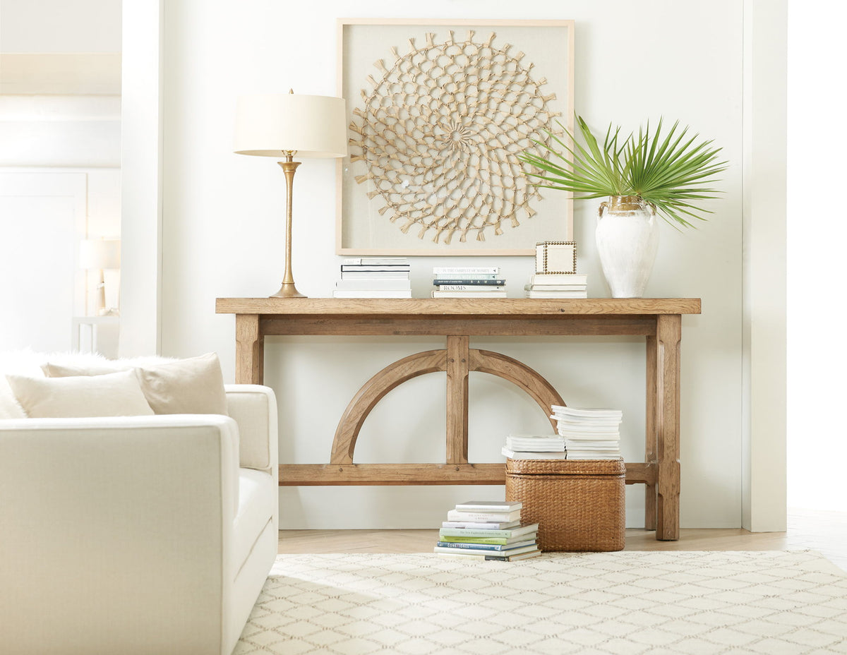 Commerce And Market - Console - Light Wood