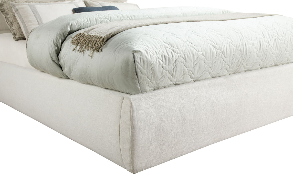 Adam - Linen Fabric Bed With 52" Headboard