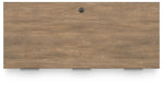 Montia - Home Office Desk - Light Brown