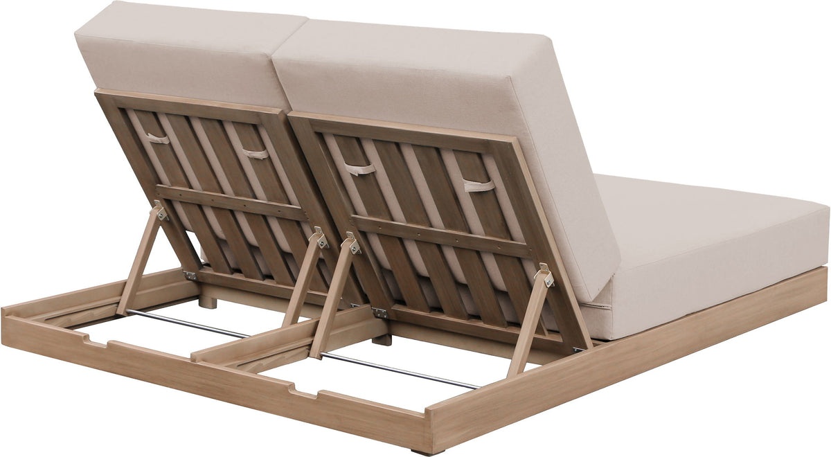 Solace - Olefin Performance Fabric Outdoor Patio Double Lounge Chair