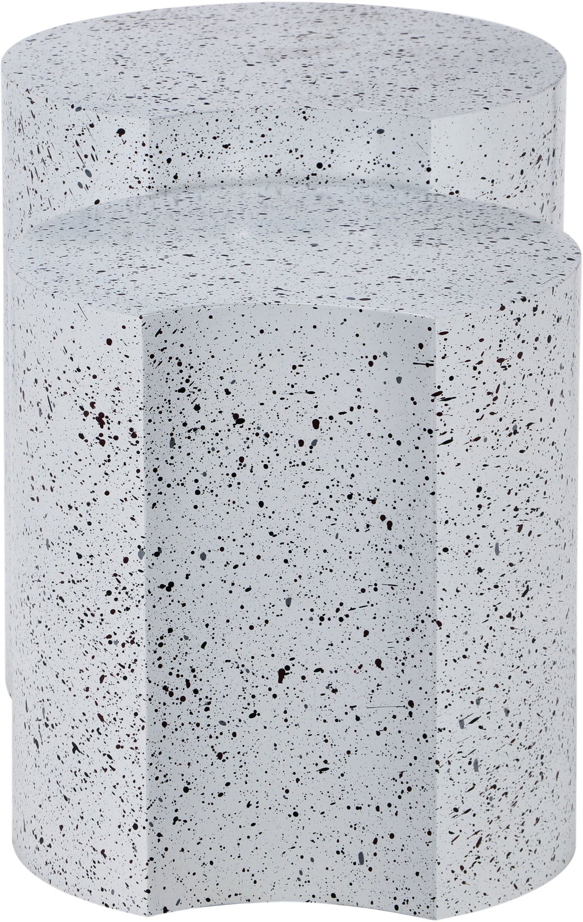 Dimple - Modular End Table - Terazzo Finish