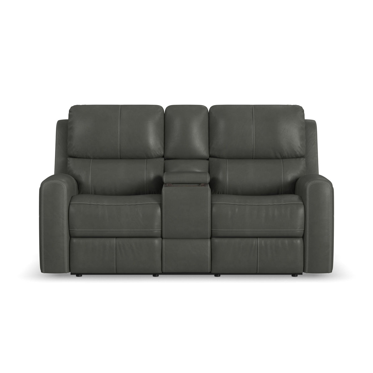 Linden - Power Reclining Loveseat With Console & Power Headrests & Lumbar