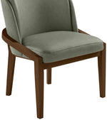 Navo - Vegan Leather Upholstered Dining Chair - Green