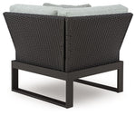 Beachloft - 5-Piece Outdoor Sectional - Black / Gray