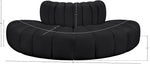 Arc - Faux Leather 4 Piece Modular Sofa