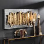 Lev - Metal Wall Decor - Gold