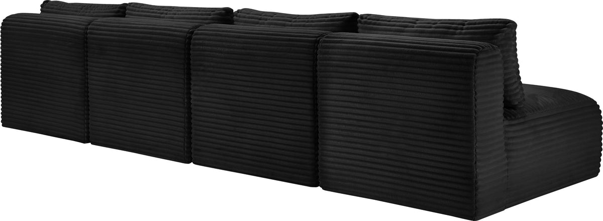 Shaggy - 4 Seat Modular Armless Sofa