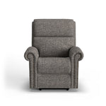 Bernard - Power Recliner With Power Headrest & Lumbar With Nailhed Trim