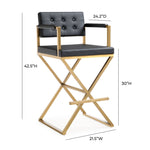 Director - Steel Barstool