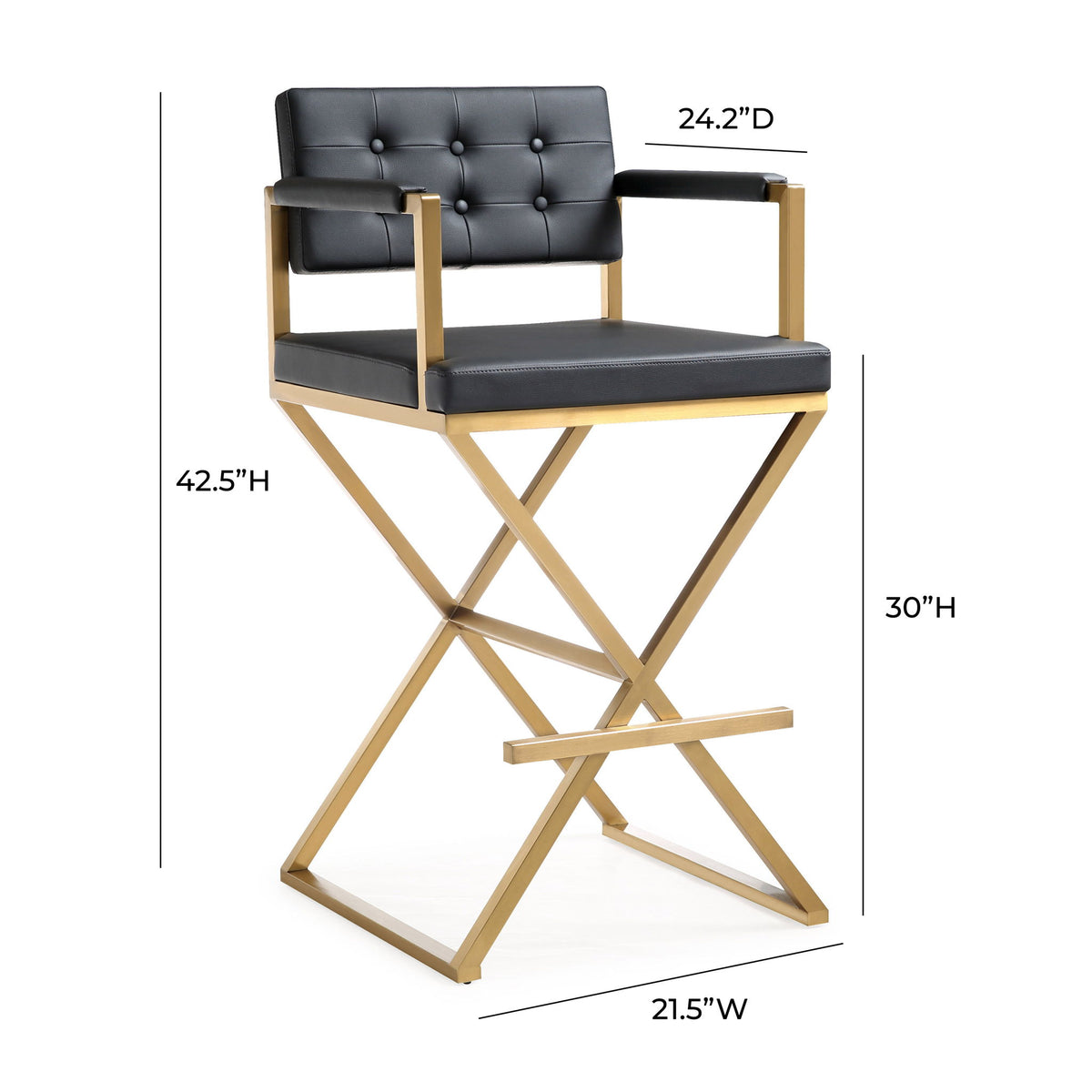 Director - Steel Barstool