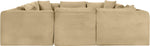 Shaggy - 8 Piece Modular U-Shaped Sectional