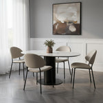 Manhattan Haven - Vegan Leather Metal Side Chair (Set of 4)