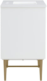 Modernist - Bathroom Vanity With Gold Legs