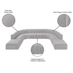 Arc - Boucle Fabric Modular Sectional