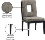 Gwendolyn - Dining Side Chair With Black Frame (Set of 2)