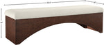 Lawson - Bench With Brown Base