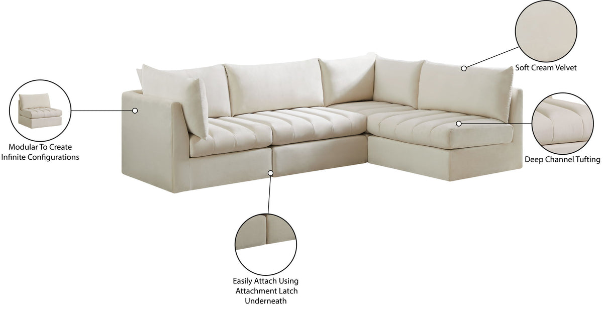 Jacob - 4 Pc. Modular Sectional