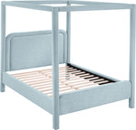 Salina - Linen Textured Fabric Upholstered Bed