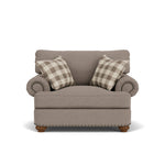 Patterson - Fabric Chair, Nailhead Trim