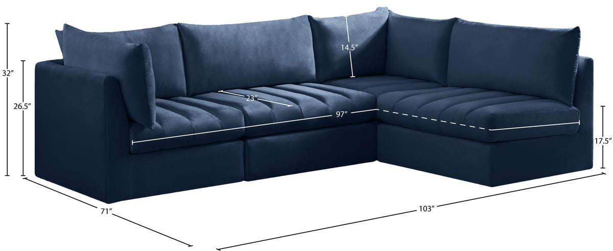 Jacob - 4 Pc. Modular Sectional