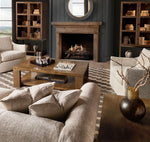 Melange - Mulholland Display Cabinet - Dark Brown