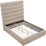 Adam - Chenille Fabric Bed With 70.5" Headboard