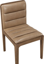 Ellis - Vegan Leather Upholstered Dining Chair (Set of 2) - Tan