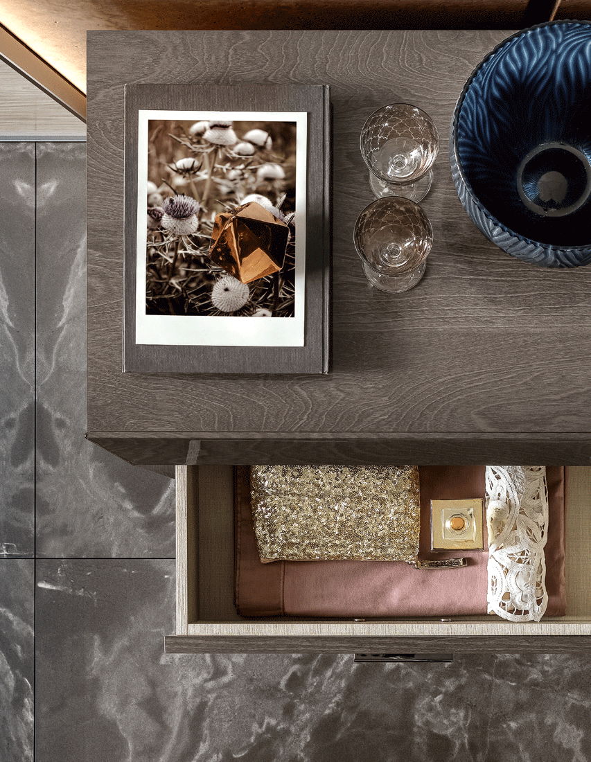 Elite - Night Nightstand - Dark Brown