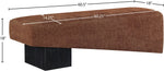 Alora - Bench - Black Base