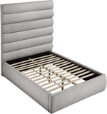 Adam - Boucle Fabric Bed With 70.5" Headboard