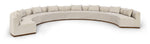 Avanti - Chenille Fabric Upholstered 4 Piece Modular Sectional