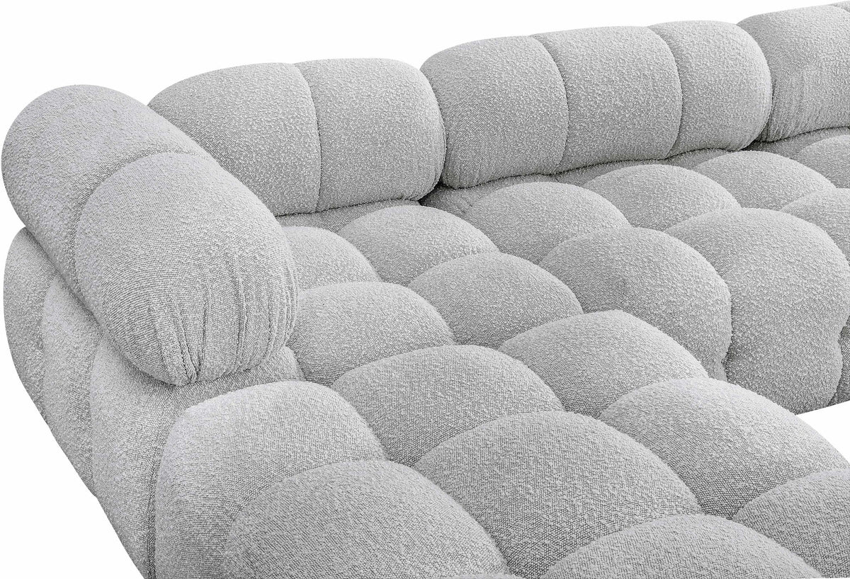 Ames - 7 Piece Fabric Modular U-Shaped Sectional