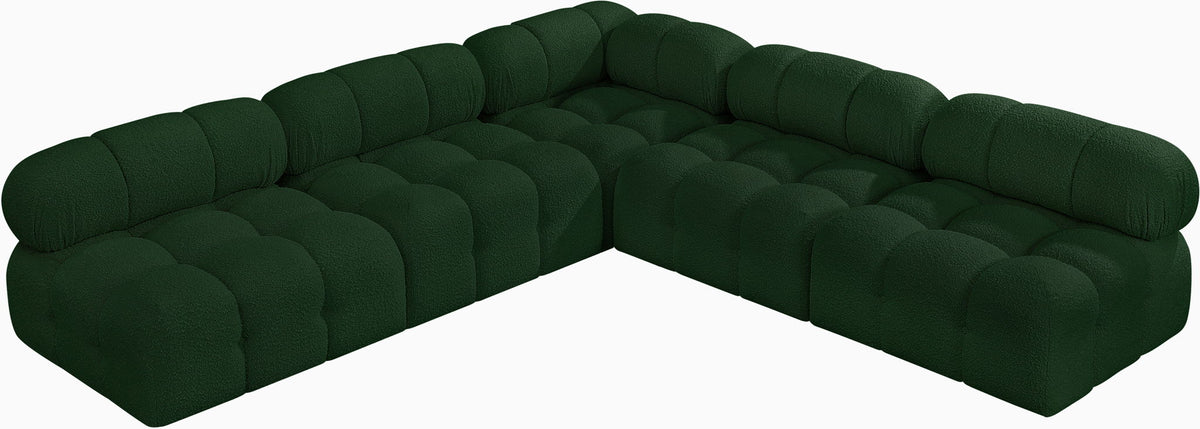 Ames - 5 Piece Fabric Modular Corner Sectional