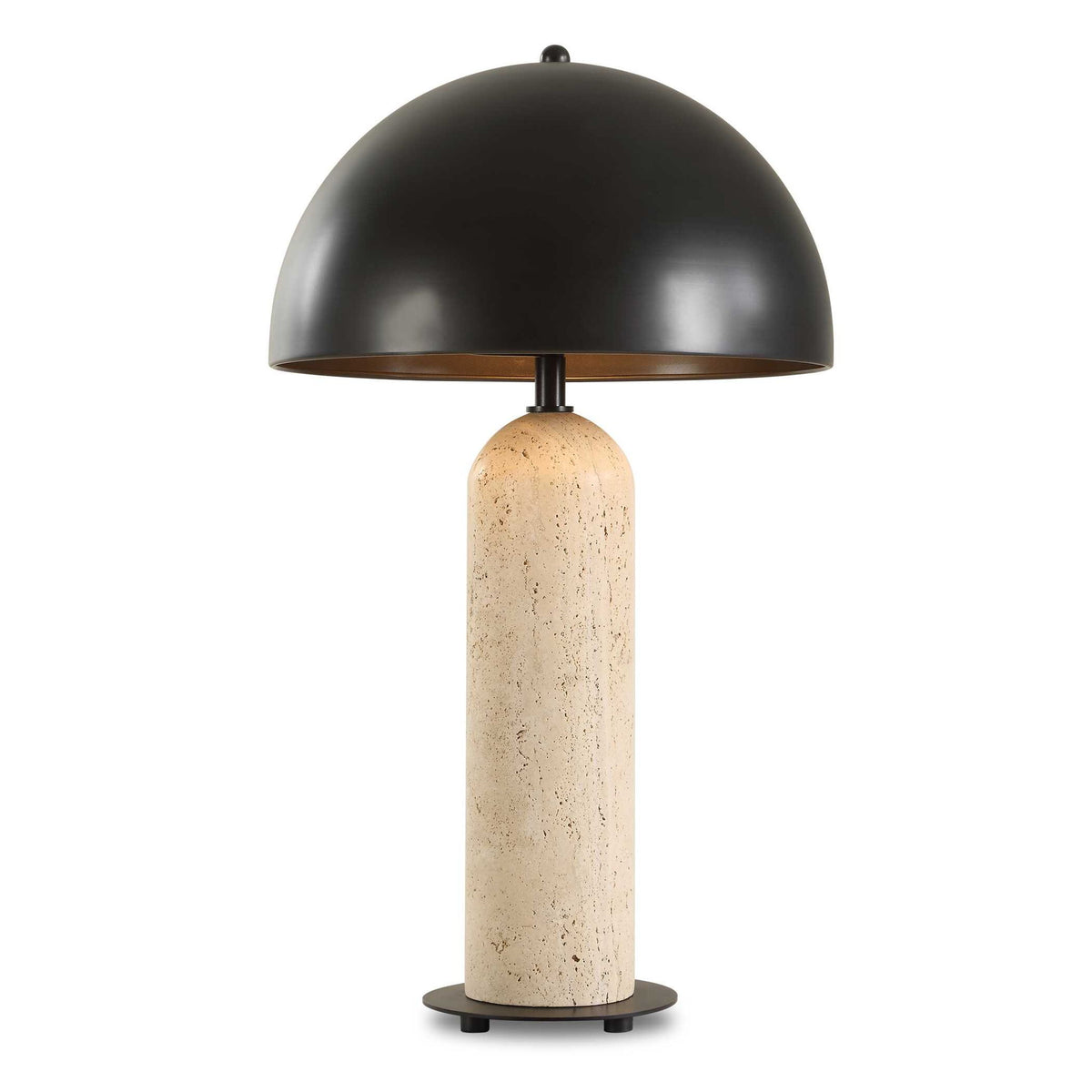 Tanaka - Indoor-Outdoor Table Lamp - Black / Beige