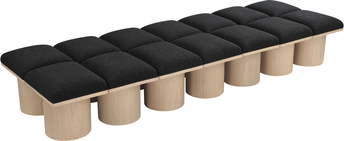 Pavilion - 14 Piece Modular Bench With Natural Base