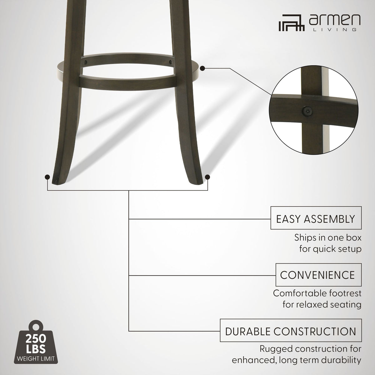 Elle - Swivel Barstool