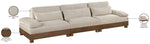 Turin - Chenille Fabric Upholstered Modular Sectional - Taupe