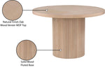 Belinda - Wood Oak Veneer Dining Table