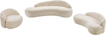 Caspian - Chenille Fabric Upholstered Loveseat