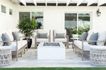 Laguna - Sofa, No Welt - Canvas Flax / Gray