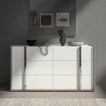 Treviso - Double Dresser - White