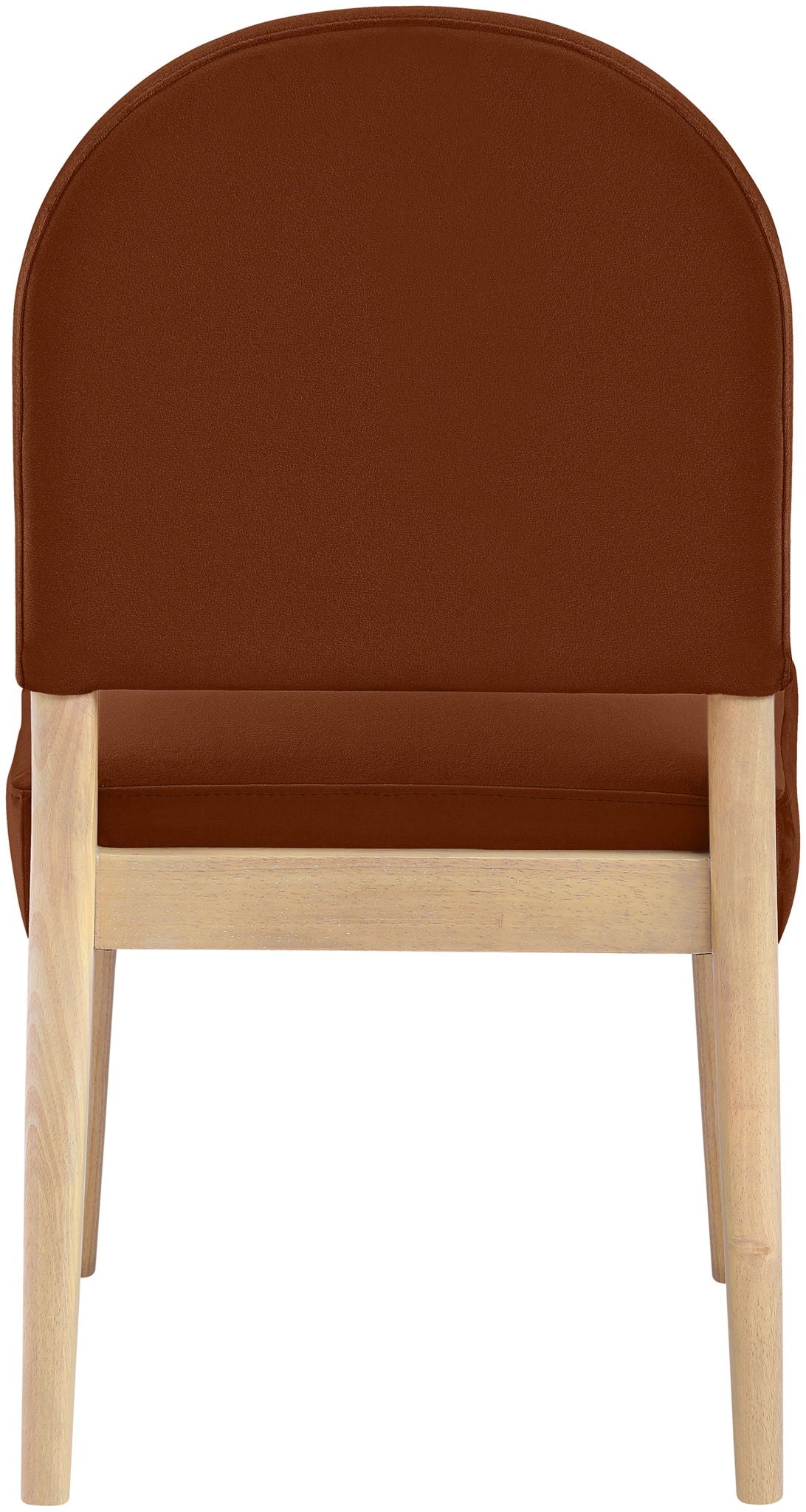 Varinelle - Velvet Dining Chair (Set of 2) - Natural Frame