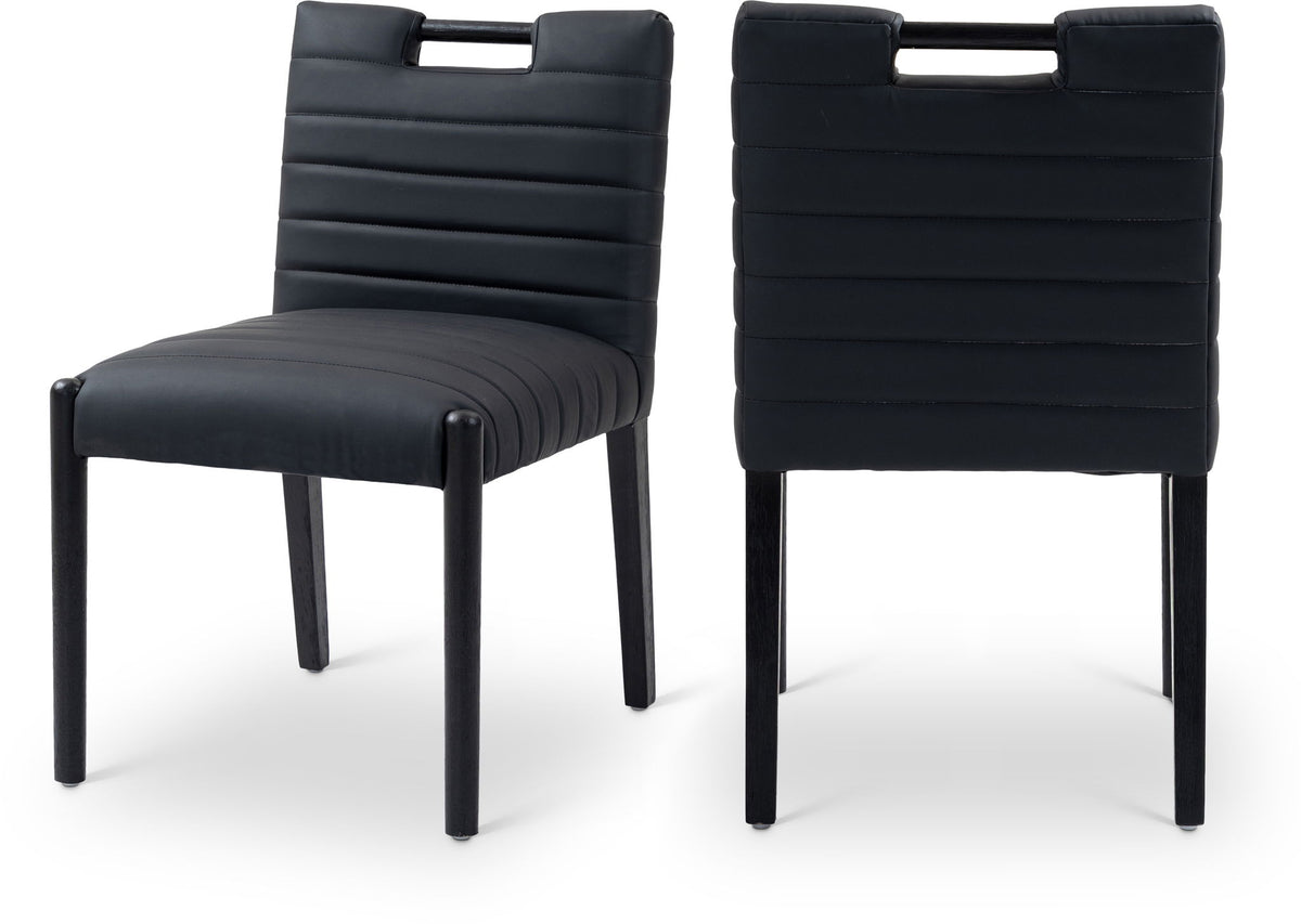 Aimee - Dining Side Chair (Set of 2) - Black Legs