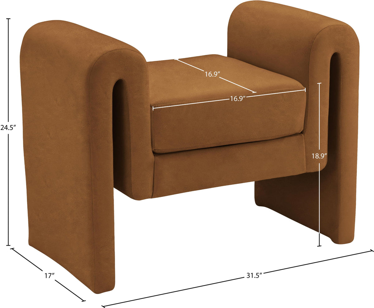 Sloan - Velvet Bench