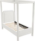 Salina - Linen Textured Fabric Upholstered Bed