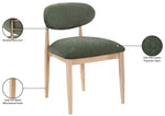 Riccio - Fabric Dining Side Chair (Set of 2) - Natural Frame