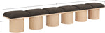Pavilion - 6 Piece Modular Bench With Natural Base