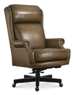EC - Tucker Executive Swivel Tilt Chair - Brown