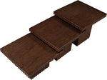 Spencer - Oak Veneer 3 Piece Coffee Tabl