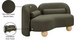 Daphne - Boucle Loveseat
